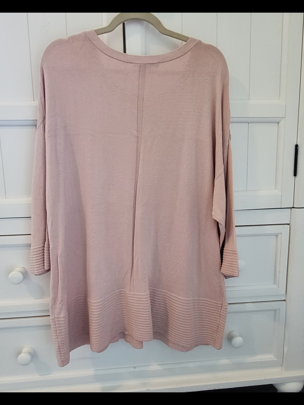 Cyrus Blush Pink Women's Sweater, 2X, Never Worn - Picture 2 of 6